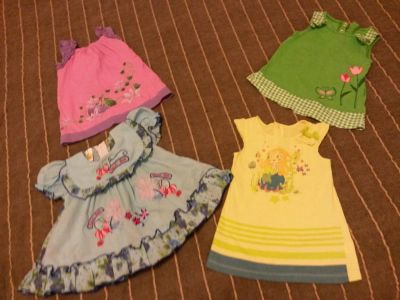 Лот: 6517308. Фото: 1. платья для детского сада р.80... Платья, сарафаны