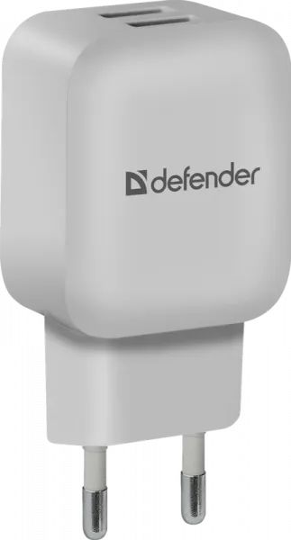 Лот: 19302398. Фото: 1. Сетевой адаптер USB Defender EPA-13... Зарядные устройства, блоки питания, адаптеры сетевые для смартфонов