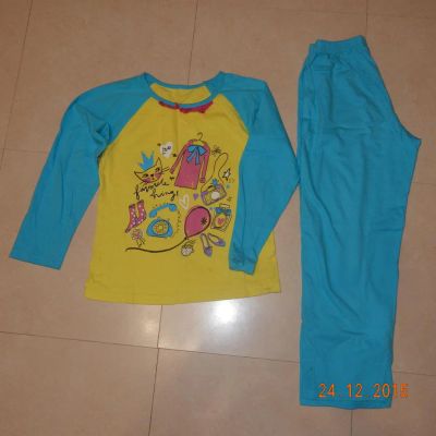 Лот: 6668854. Фото: 1. Пижама 134 на 10-12 лет б/у -2. Нижнее белье