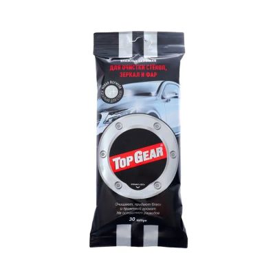 Лот: 25880071. Фото: 1. Влажные салфетки Top Gear, для... Кузов