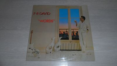 Лот: 12285751. Фото: 1. F.R. David – Words (LP)_France... Аудиозаписи