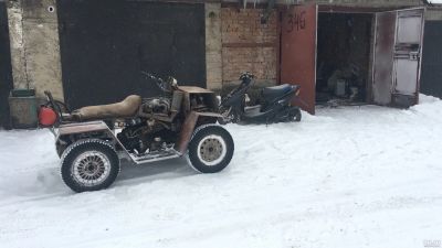 Лот: 13229886. Фото: 1. Самодельный квадроцикл Toyota. Снегоходы, квадроциклы
