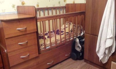 Лот: 6483942. Фото: 1. Кроватка детская. Детские кровати и кроватки