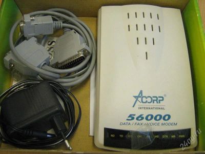 Лот: 900180. Фото: 1. Модем Acorp (внешний). Проводные модемы