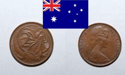 Лот: 18953707. Фото: 1. Австралия 2 цента 1966. Австралия и Океания