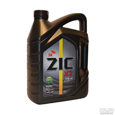Лот: 14761105. Фото: 1. Zic X7 Diesel 10w-40 6л. Масла, жидкости