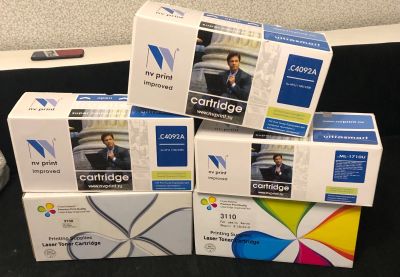 Лот: 16924521. Фото: 1. Картриджи новые для принтера. Картриджи, расходные материалы