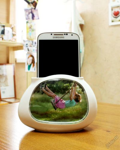 Лот: 5544417. Фото: 1. Фоторамка, подставка под телефон... Держатели для телефонов