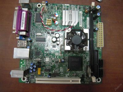 Лот: 5637646. Фото: 1. Материнская плата mITX intel Atom... Материнские платы