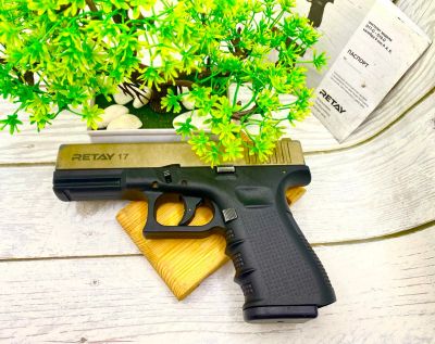 Лот: 25883301. Фото: 1. Охолощенный пистолет Glock Retay... Сигнальное и охолощенное (СХП) оружие