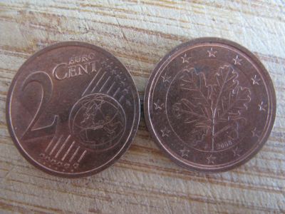 Лот: 18623752. Фото: 1. Германия 2 евроцента 2006 года... Германия и Австрия