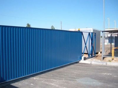 Лот: 11287240. Фото: 1. Ворота откатные 7. Ворота, заборы, шлагбаумы