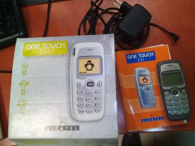 Лот: 6259969. Фото: 1. Alcatel One touch 331 серый. Кнопочные мобильные телефоны