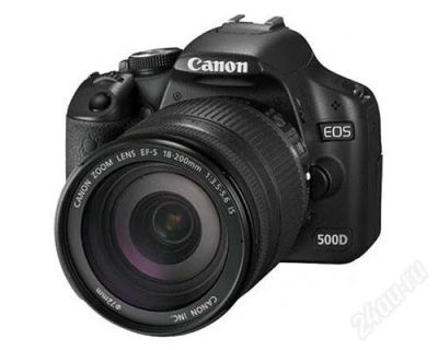 Лот: 1952902. Фото: 1. Canon EOS 500D kit (18-200 IS... Цифровые зеркальные