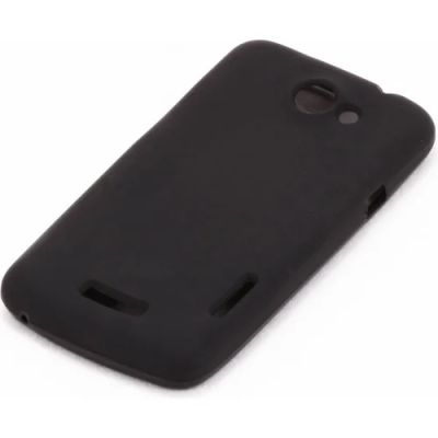 Лот: 3293371. Фото: 1. Силиконовый чехол HTC One S Черный. Чехлы, бамперы