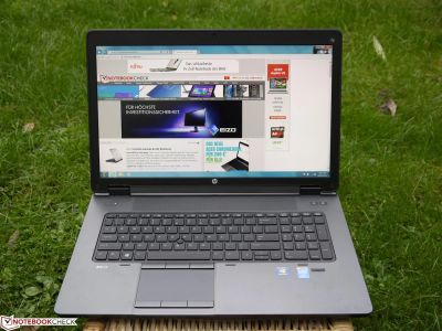 Лот: 3823930. Фото: 1. Ноутбук HP ZBook 17 : INTEL Core... Ноутбуки