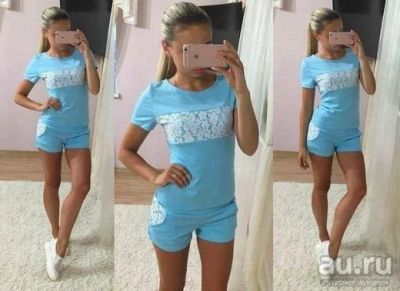 Лот: 10635868. Фото: 1. Комплект для дома (футболка... Футболки, топы и майки