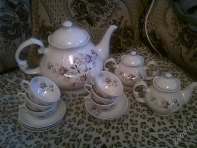 Лот: 2830093. Фото: 1. Чайный сервиз. Очень красивый... Сервизы, наборы посуды