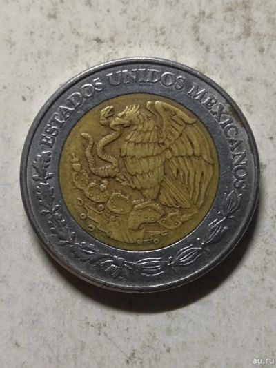Лот: 16497271. Фото: 1. Мексика 5 песо, 1999. Америка