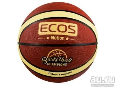 Лот: 21984314. Фото: 1. Мяч баскетбольный ECOS MOTION... Другое (спортивные товары)