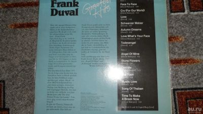 Лот: 9789508. Фото: 1. Frank Duval "Greatest Hits" (LP... Аудиозаписи