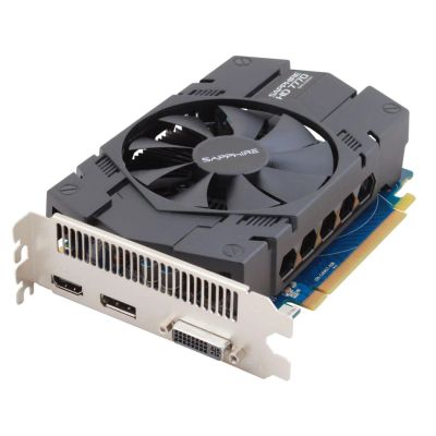 Лот: 4164925. Фото: 1. 1Gb PCI-E DDR-5 Sapphire Radeon... Видеокарты