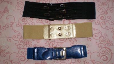 Лот: 1979952. Фото: 1. остался синий ремень. Ремни, пояса