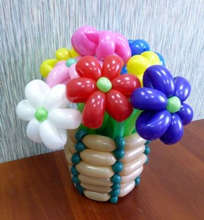 Лот: 2951531. Фото: 1. Цветы из шаров. Такие букеты не... Воздушные шары