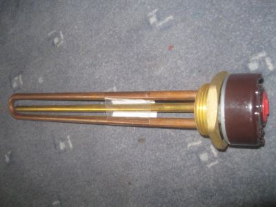 Лот: 5446253. Фото: 1. тен водяной с терморегулятором. Отопительные котлы, печи