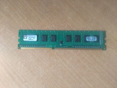 Лот: 11781565. Фото: 1. Оперативка KingstonDIMM DDR3 1024MB... Оперативная память