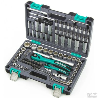 Лот: 17862679. Фото: 1. Набор инструмента Stels 109 предметов... Наборы инструмента