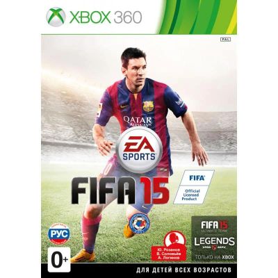 Лот: 4653678. Фото: 1. FIFA 15 Xbox 360 2roc-p8105. Игры для консолей