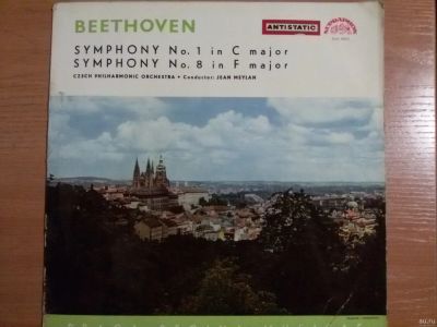 Лот: 12819588. Фото: 1. Виниловая пластинка Beethoven... Аудиозаписи