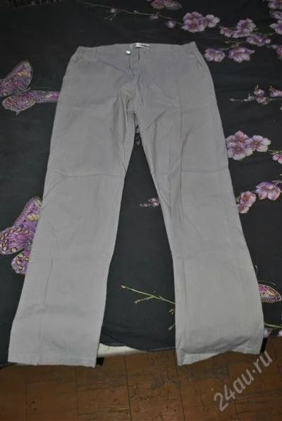 Лот: 2079039. Фото: 1. Штаны светлые размер XL 43-44... Брюки, джинсы, шорты