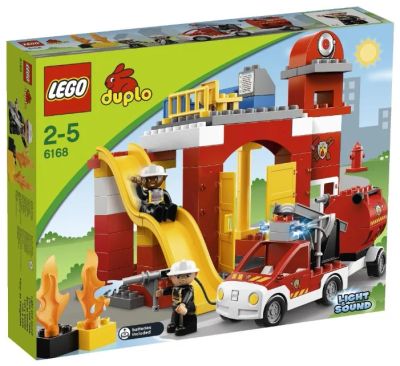 Лот: 4300246. Фото: 1. Lego duplo Пожарная станция -... Конструкторы