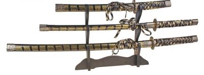 Лот: 4092111. Фото: 1. катана набор из 3-х мечей. Оружие