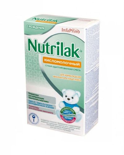 Лот: 5572652. Фото: 1. Nutrilak Нутрилак Кисломолочный. Детское питание