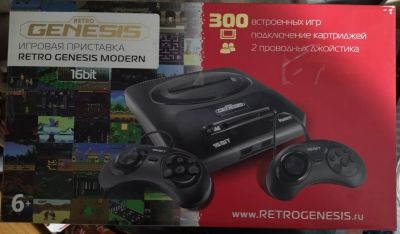 Лот: 17742687. Фото: 1. Sega Retro genesis 300 игр. Игровые приставки, консоли