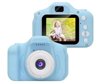 Лот: 20878841. Фото: 1. Детская камера X2 голубая. Цифровые компактные
