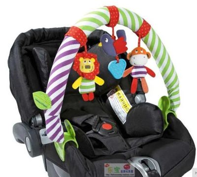 Лот: 5730192. Фото: 1. Дуга с игрушками на коляску. Для младенцев