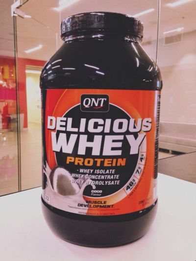 Лот: 9753729. Фото: 1. Сывороточный протеин Delicious... Диетическое питание