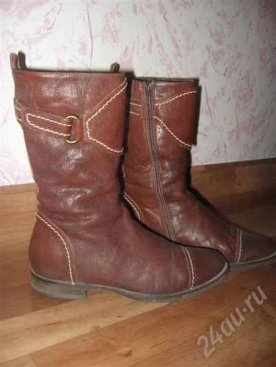 Лот: 601903. Фото: 1. Ботиночки,б\у, пр-во Италия, размер... Ботинки, полуботинки