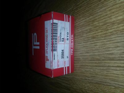 Лот: 4702583. Фото: 1. кольца новые 5a-fe. Двигатель и элементы двигателя