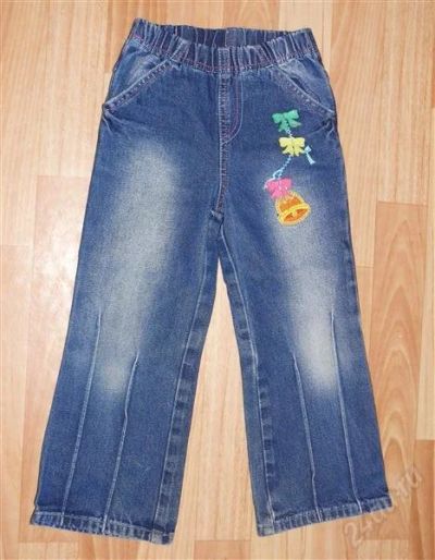 Лот: 1671864. Фото: 1. Джинсы р.104. Брюки, шорты, джинсы