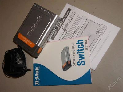 Лот: 2688031. Фото: 1. D-Link DES-1005. Работающий. 5... Маршрутизаторы (роутеры)