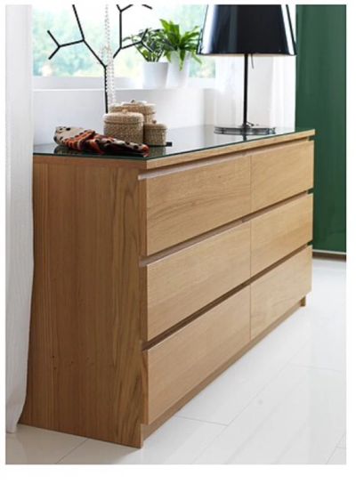 Лот: 6657489. Фото: 1. Комод с 6 ящиками, ИКЕЯ. Комоды