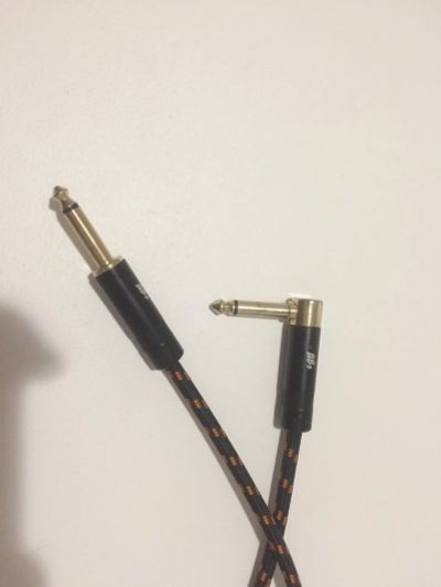 Лот: 25930373. Фото: 1. Акустический кабель угловой Jack... Шнуры, кабели, разъёмы