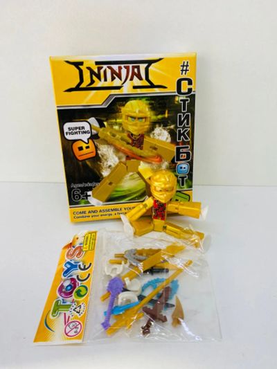 Лот: 25883534. Фото: 1. Стикбот Ninjago Ниндзяго (уценка... Куклы и аксессуары