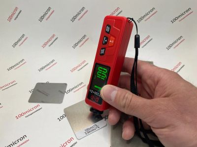 Лот: 18233530. Фото: 1. Новый толщиномер R&D ET330 красный... Диагностическое оборудование, измерительный инструмент