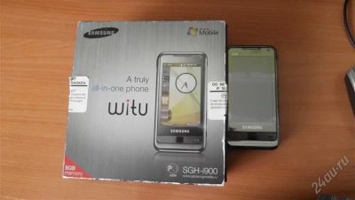 Лот: 1712431. Фото: 1. Samsung i900 witu; отличное состояние... Смартфоны